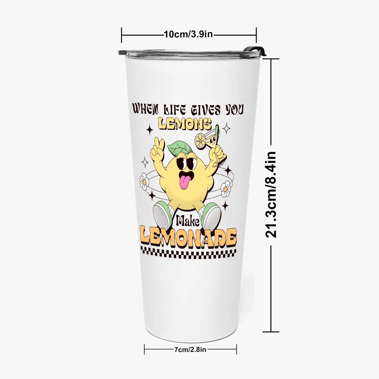 When life gives you lemons make lemonade tumbler 30oz - Tumbler World