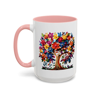 Tree of Life Ceramic Mug Coffee Mug (11, 15oz)