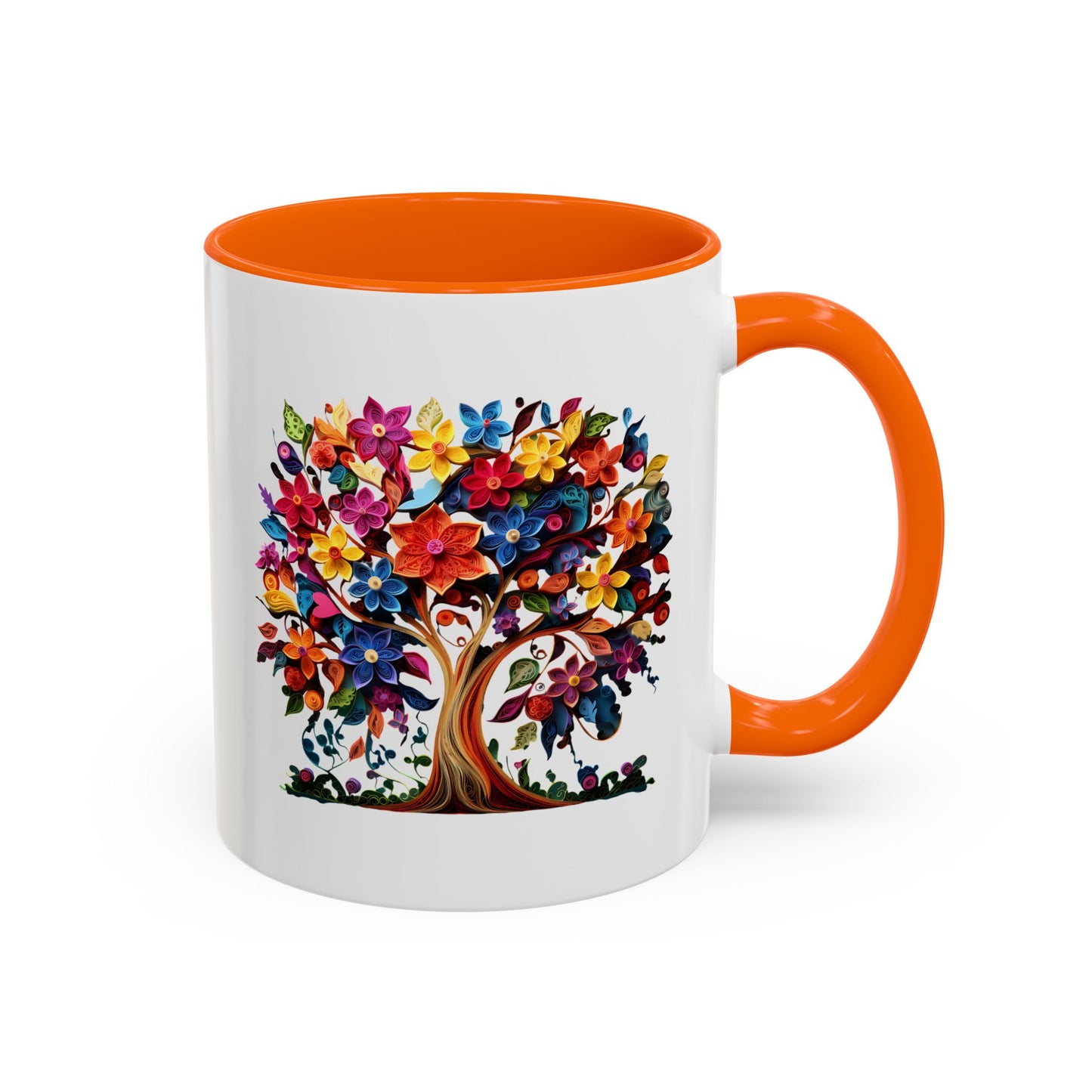 Tree of Life Ceramic Mug Coffee Mug (11, 15oz)