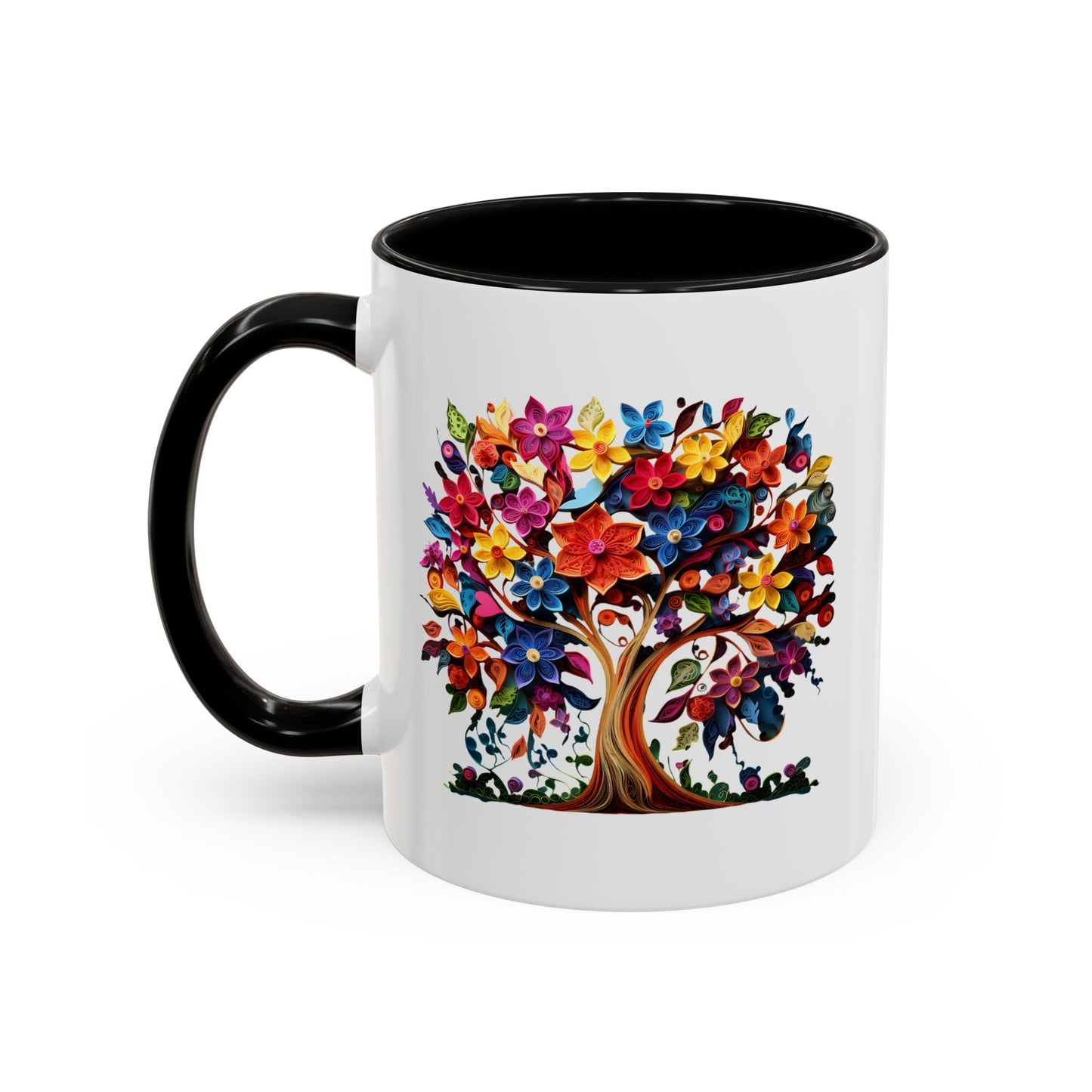 Tree of Life Ceramic Mug Coffee Mug (11, 15oz)