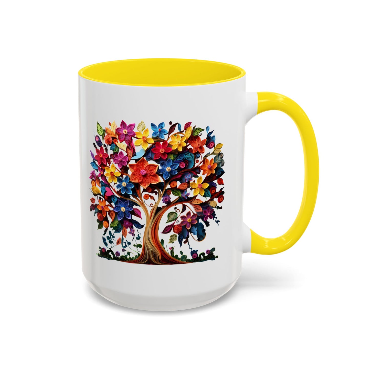 Tree of Life Ceramic Mug Coffee Mug (11, 15oz)