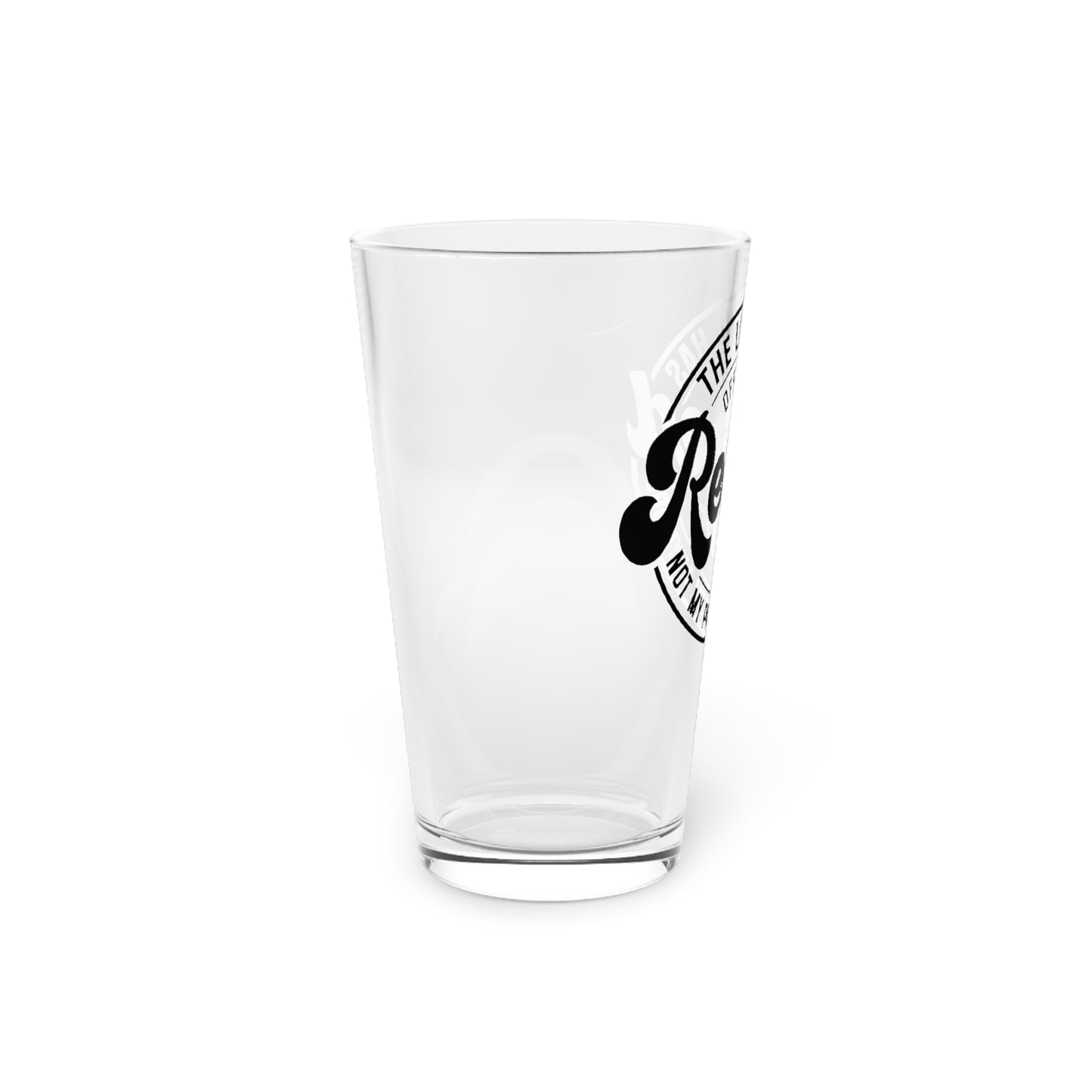 The Legend Has Retired 2025 Pint Glass – Special Edition