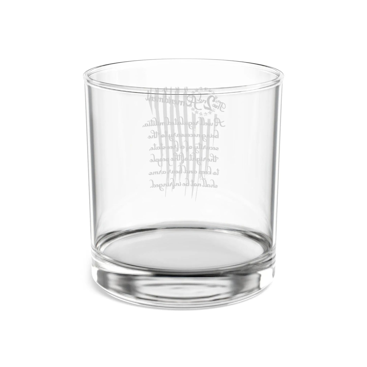 Second Amendment Rocks Glass 10oz - Tumbler World