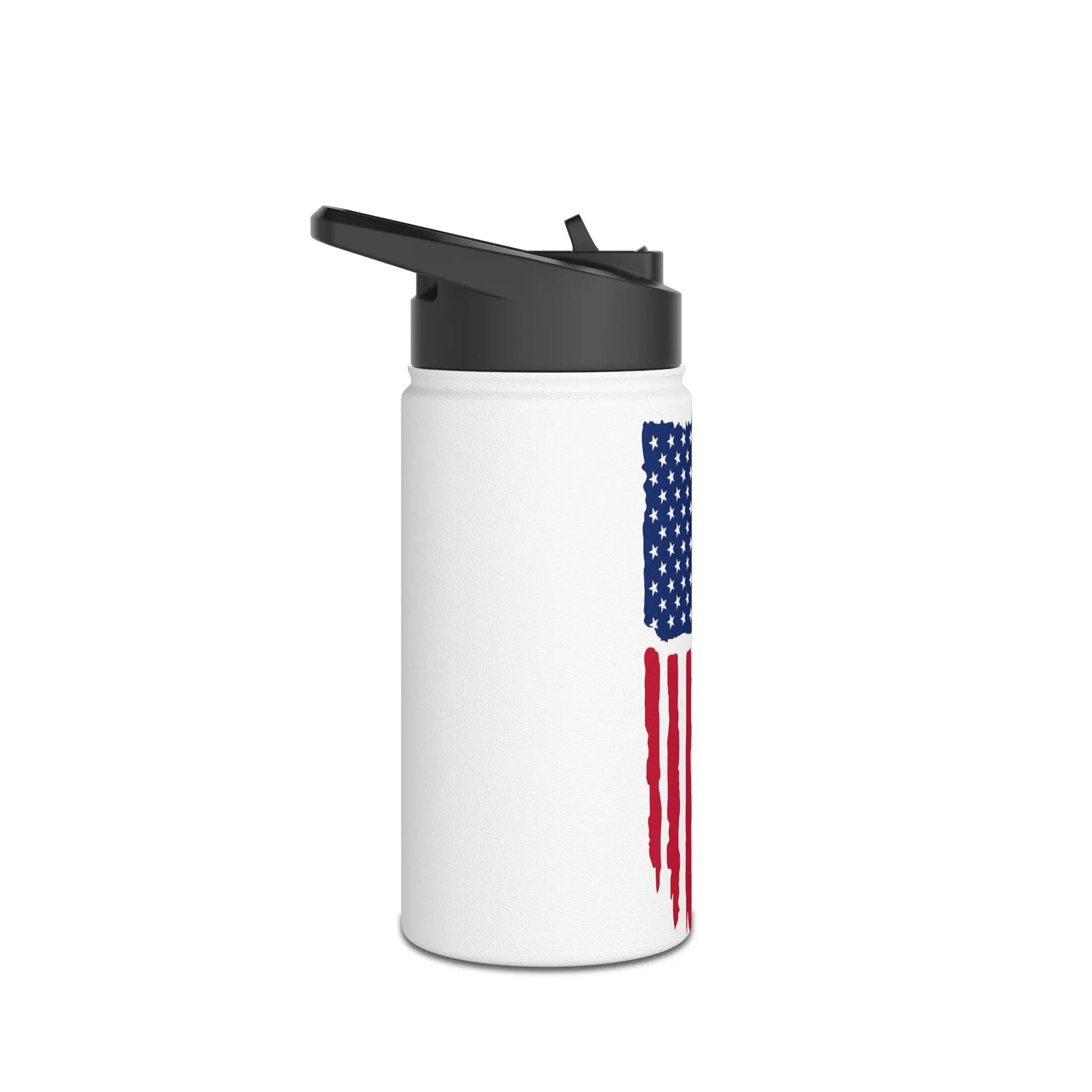 Veteran American Flag Stainless Steel Water Bottle - Tumbler World