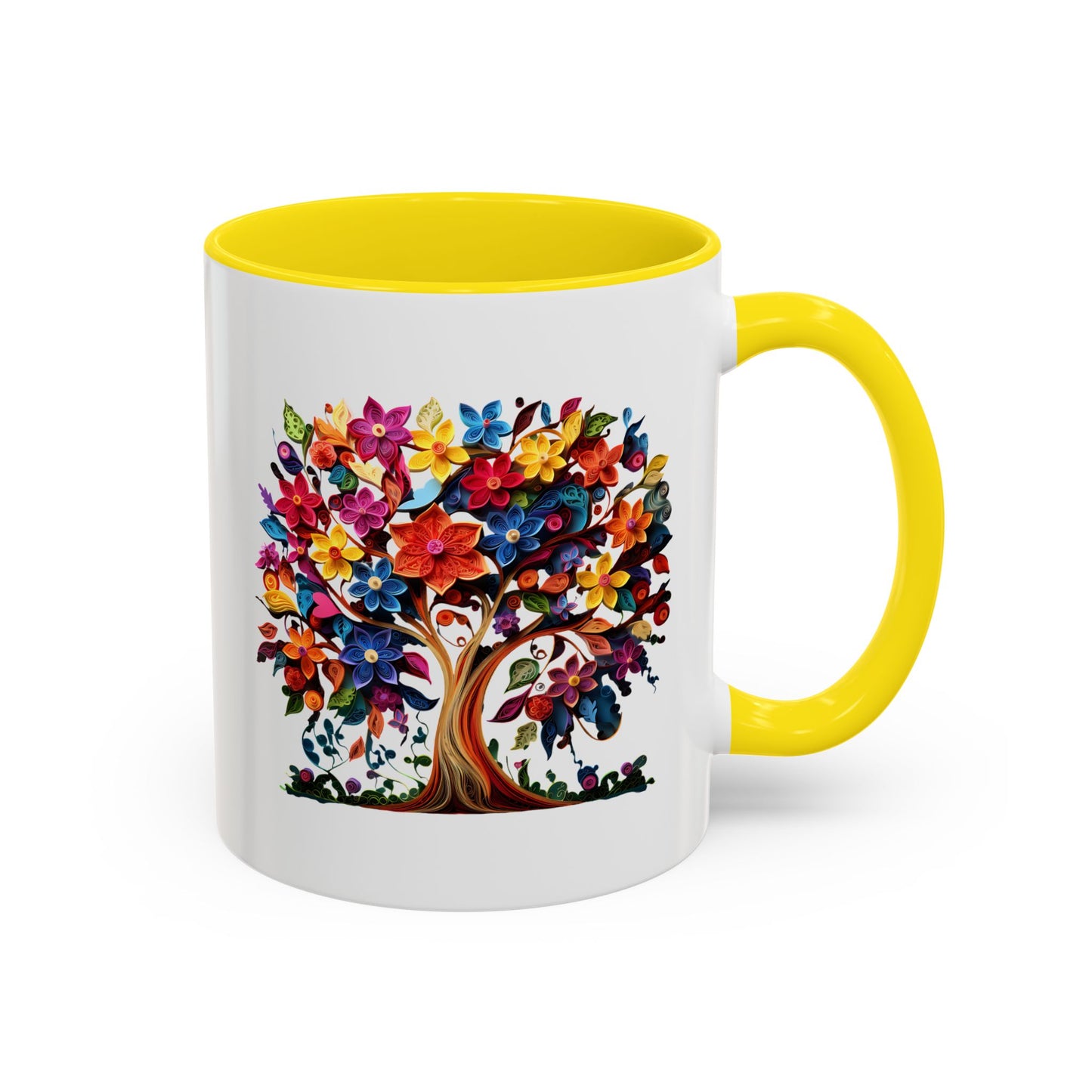 Tree of Life Ceramic Mug Coffee Mug (11, 15oz)