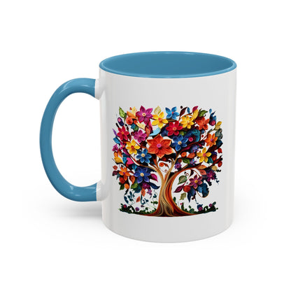 Tree of Life Ceramic Mug Coffee Mug (11, 15oz)