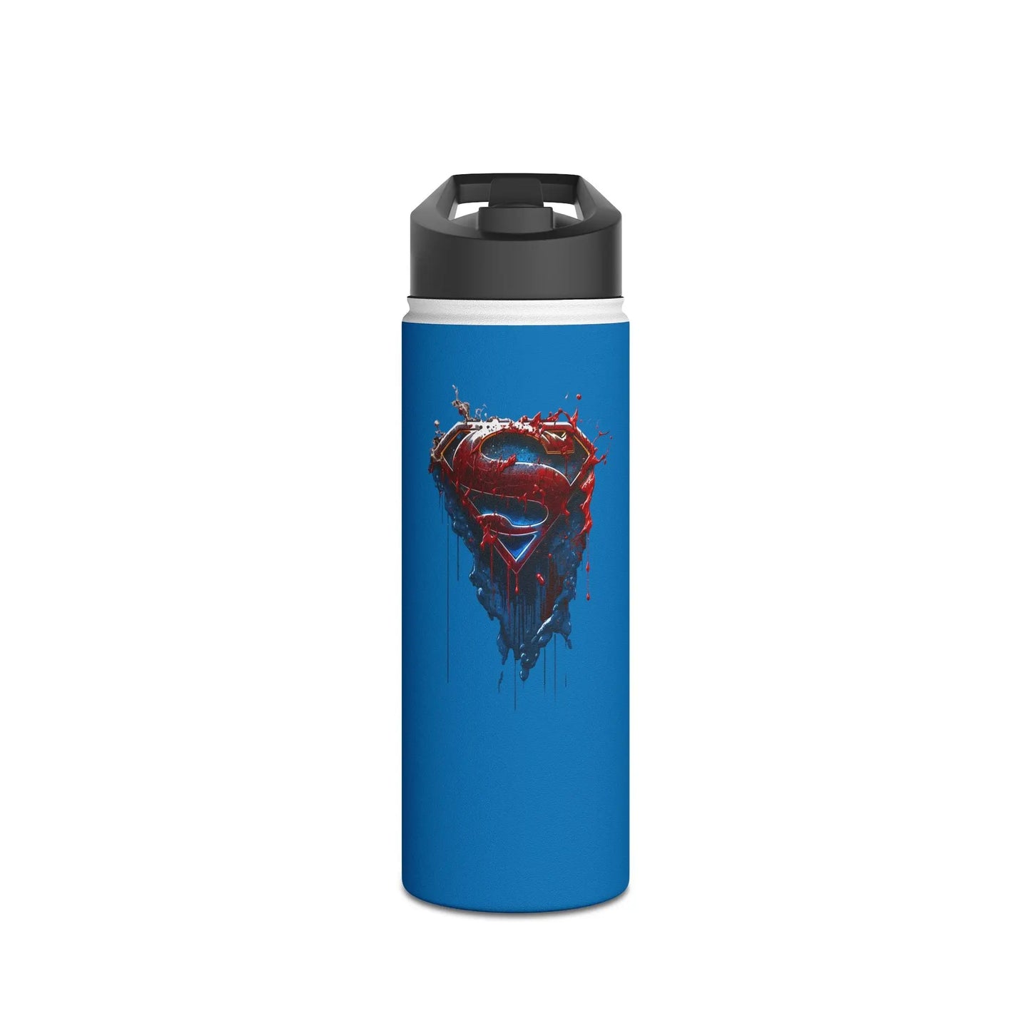 Superman water bottle stainless steel - Tumbler World