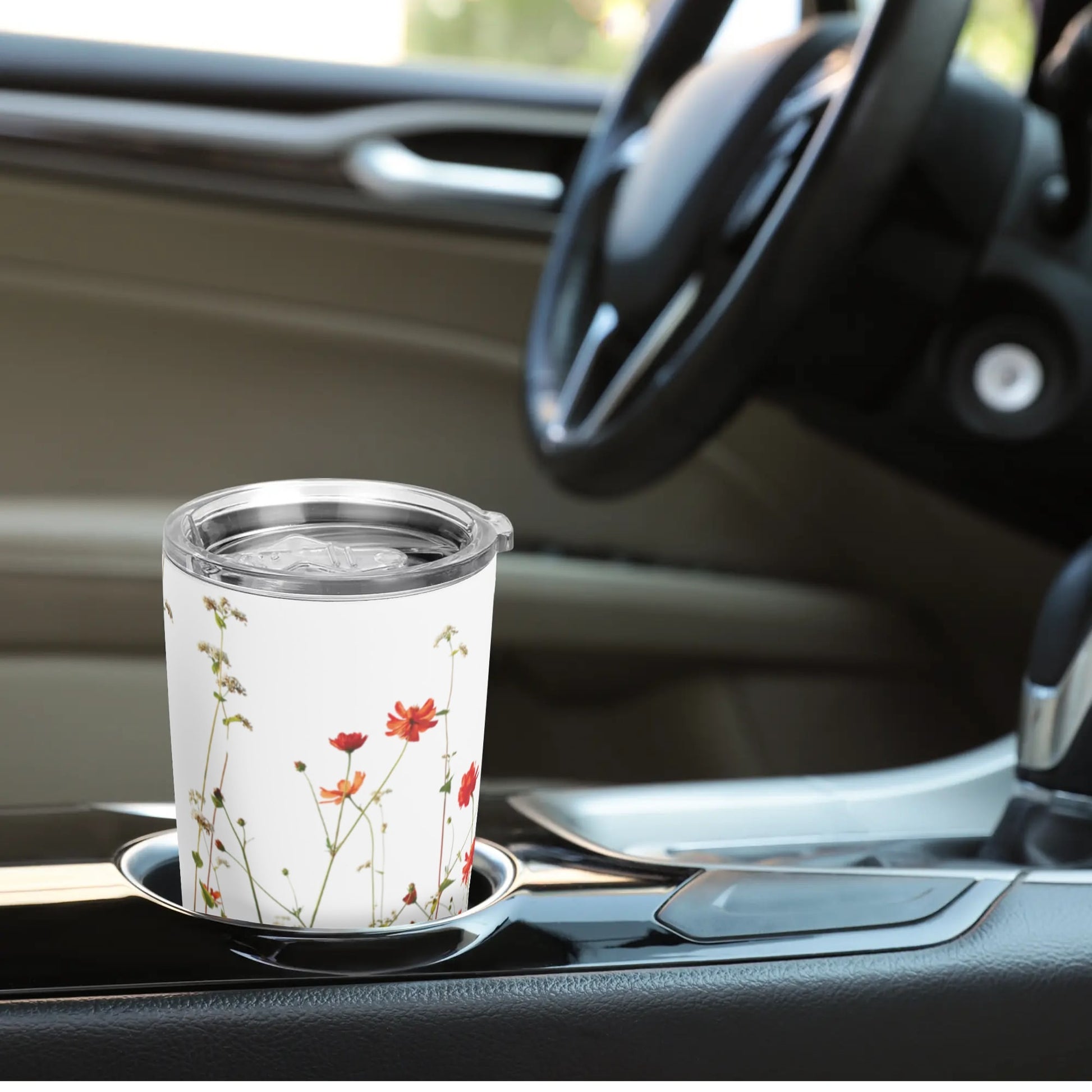 Floral Tumbler 20oz - Tumbler World