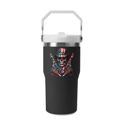 Patriotic Skull Tumbler 20oz - Tumbler World