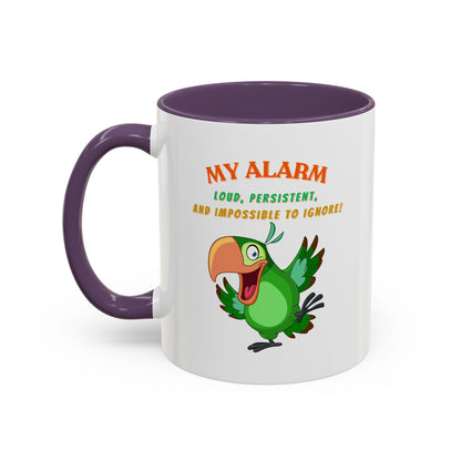 Coffee Mug My Alarm Colorful 11, 15oz