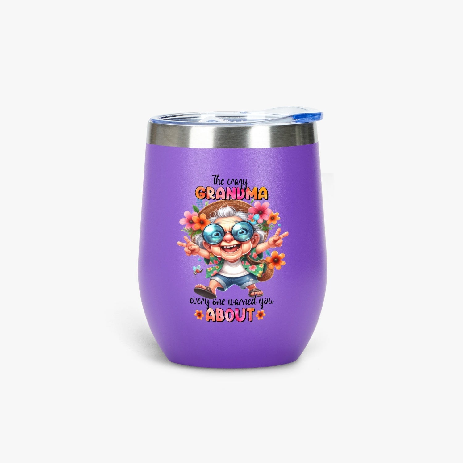 The Crazy Grandma Everyone Warned You About - Insulated Tumbler - Tumbler World