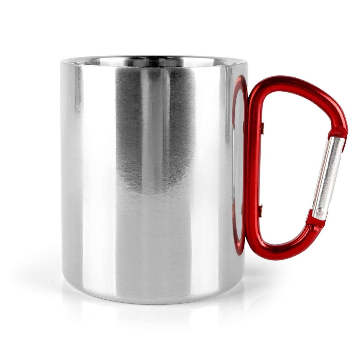 The cool dad carabiner camping mug Mugs Tumbler World Silver OneSize 