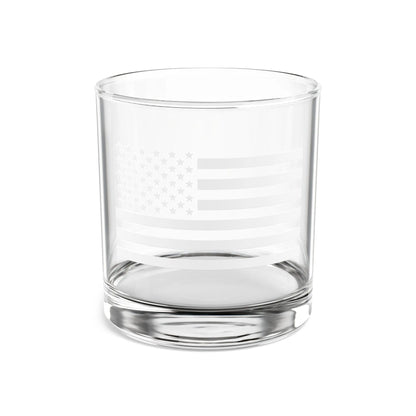 American Flag Rocks Glass 10oz - Tumbler World