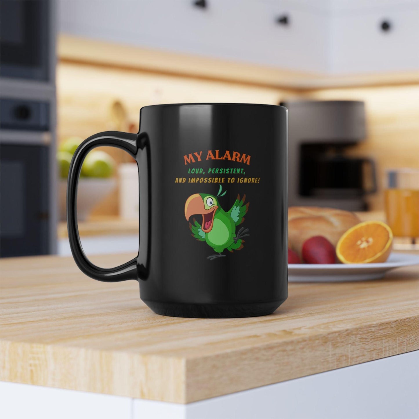 My Alarm Black Coffee Mug (11oz, 15oz)