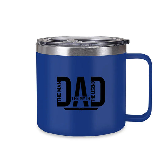 Dad - The Man, The Myth, The Legend - Tumbler with Handle - Tumbler World