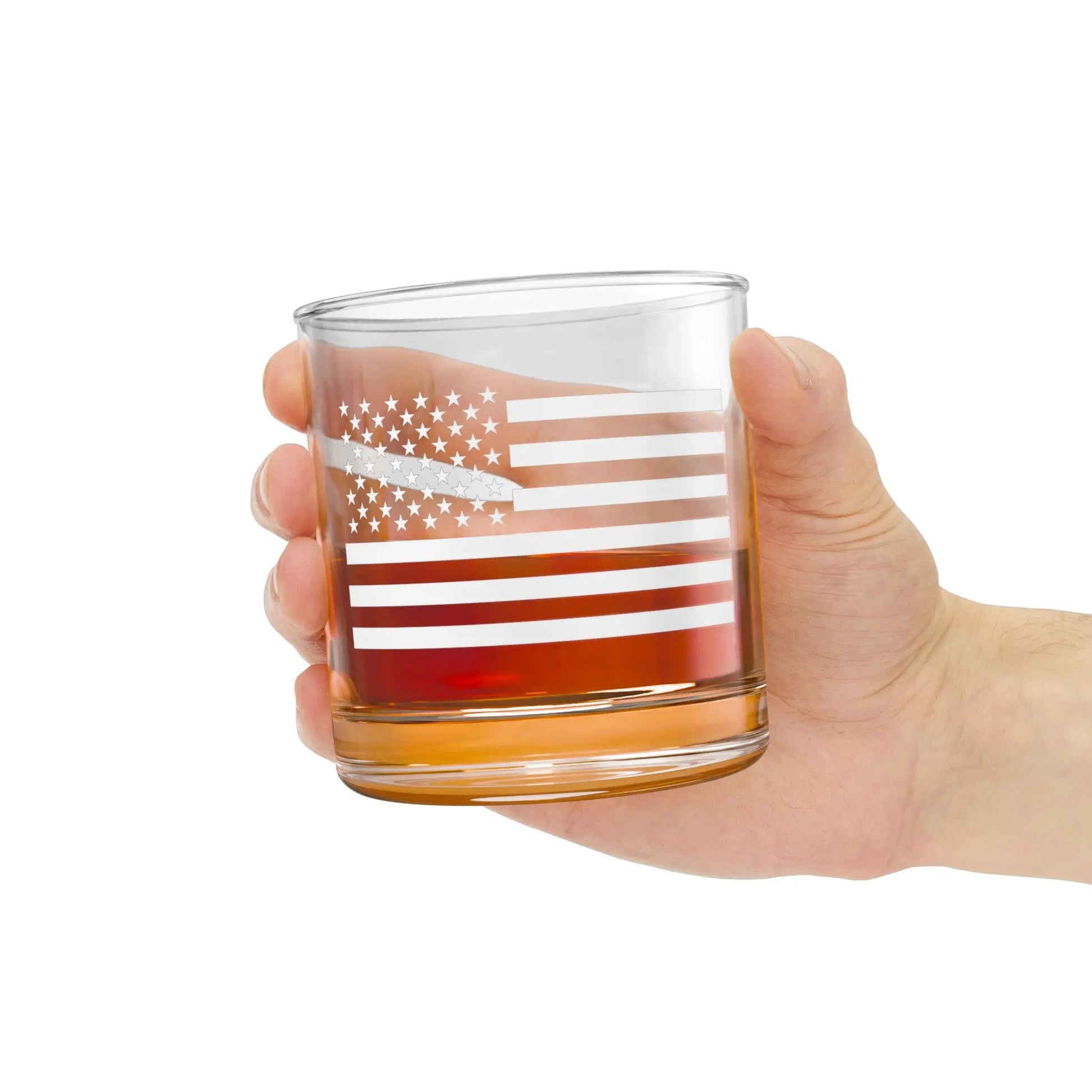 American Flag Rocks Glass 10oz - Tumbler World