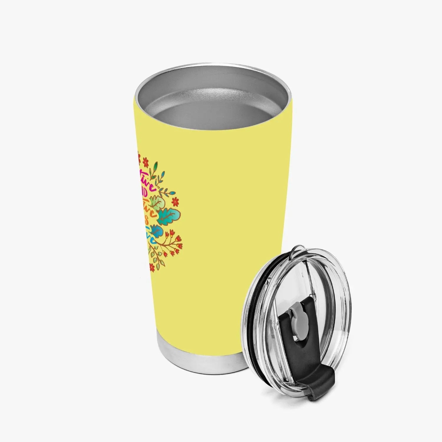 Vibrant Positive Mind, Positive Vibes, Positive Life Tumbler - Tumbler World