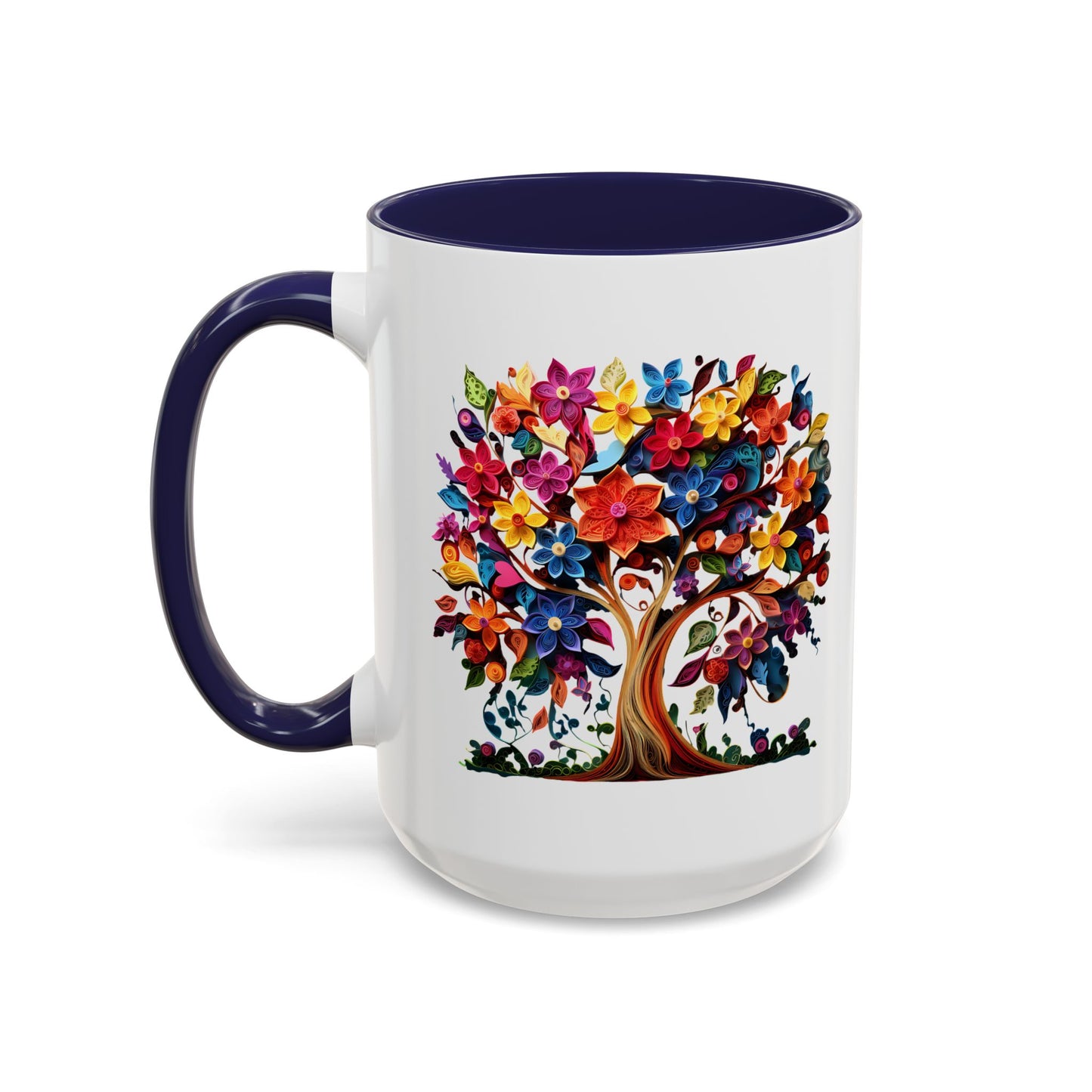 Tree of Life Ceramic Mug Coffee Mug (11, 15oz)