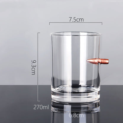 Glass Bullet - Whiskey Wine Glass - Tumbler World