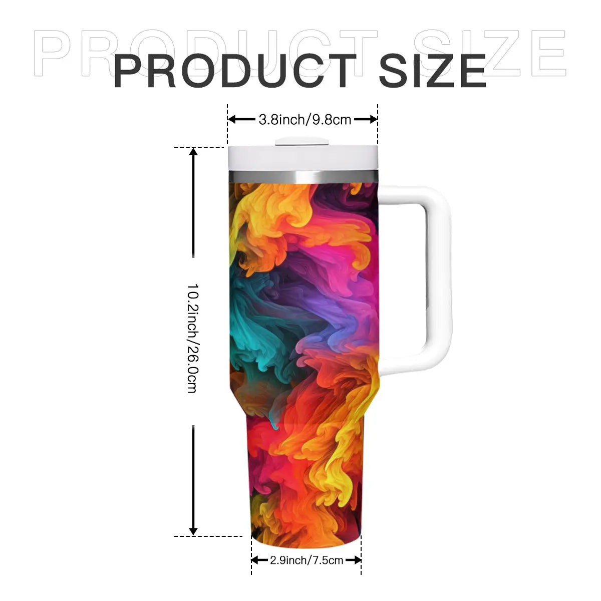 40 oz Stainless Steel Tumbler colorful Tumblers Tumbler World 