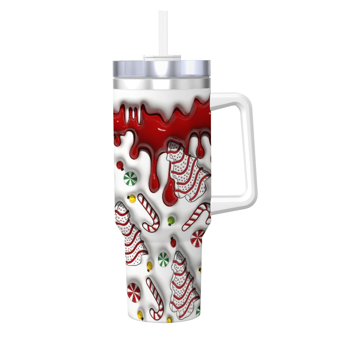  40oz stainless steel tumbler - Holiday Edition