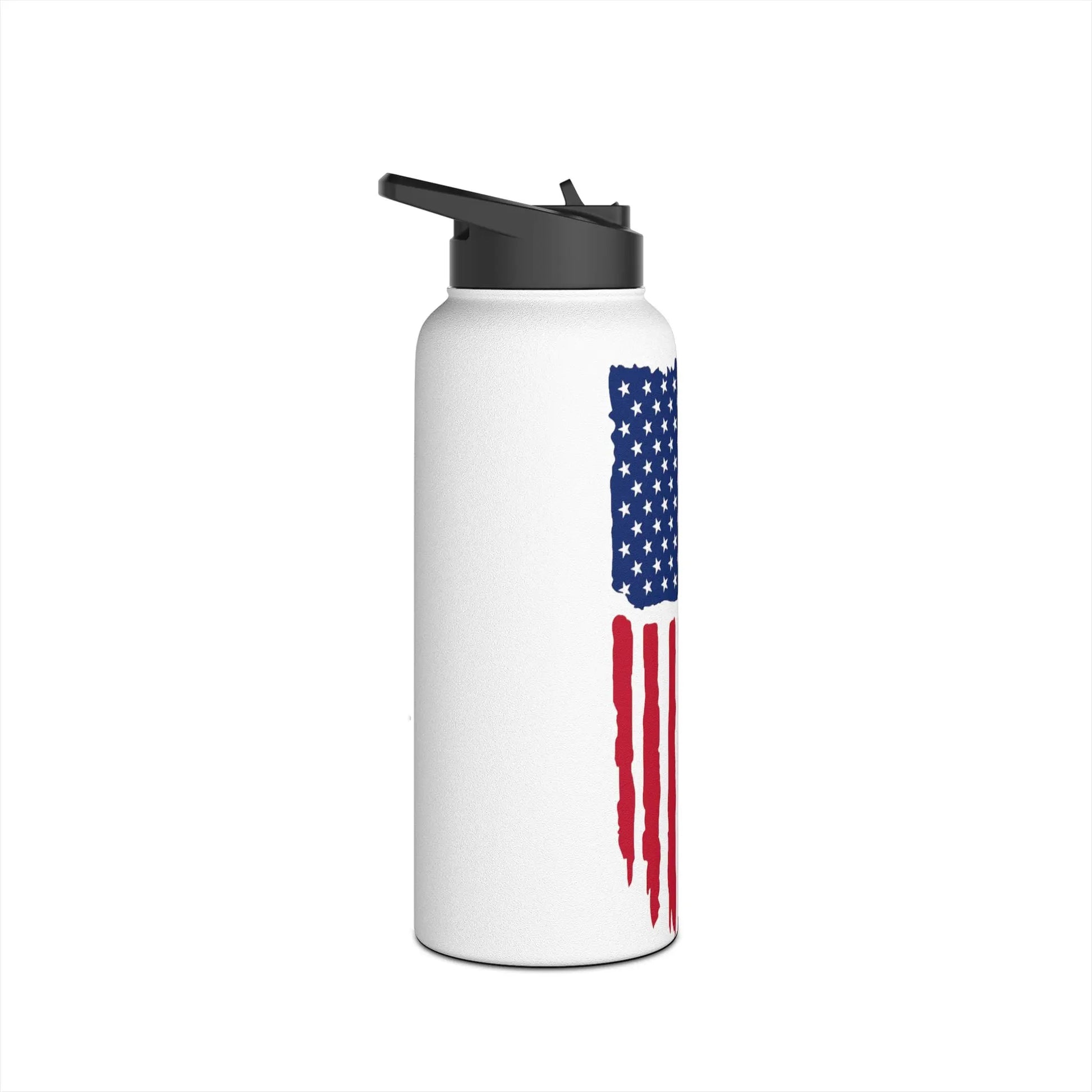 Veteran American Flag Stainless Steel Water Bottle - Tumbler World