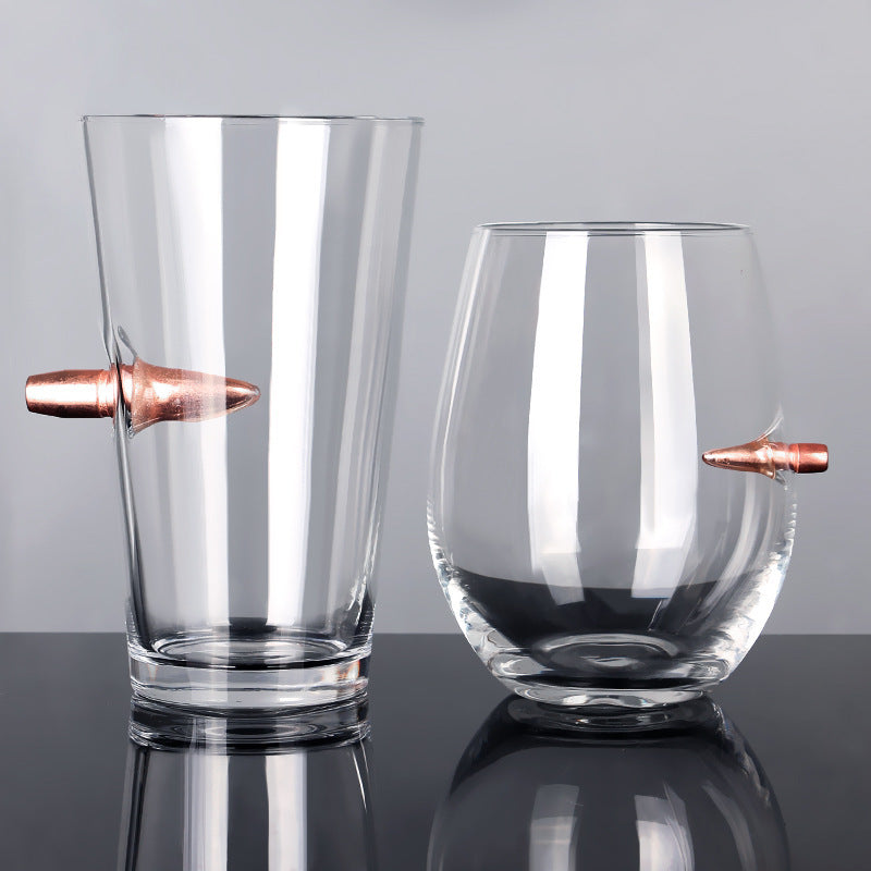 Glass Bullet - Whiskey Wine Glass - Tumbler World