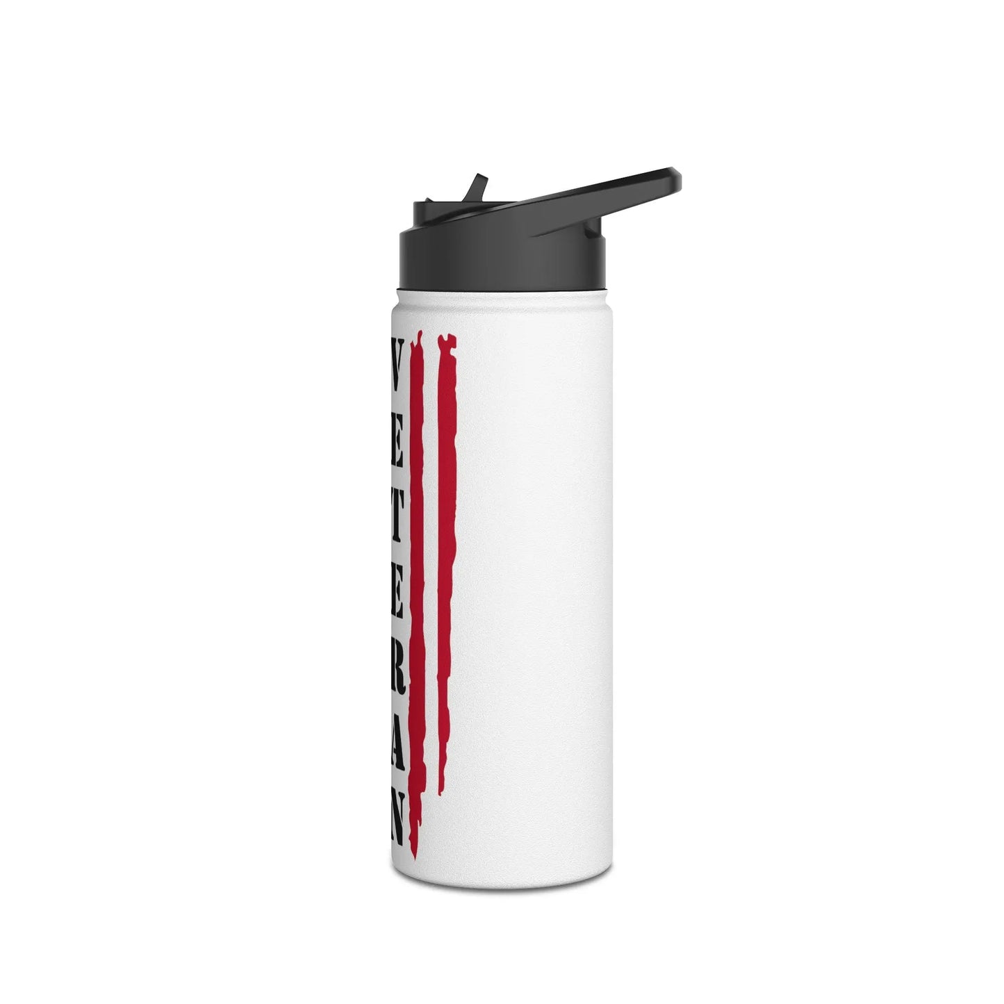 Veteran American Flag Stainless Steel Water Bottle - Tumbler World