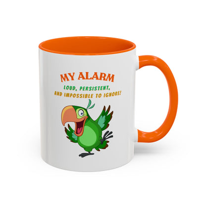 Coffee Mug My Alarm Colorful 11, 15oz