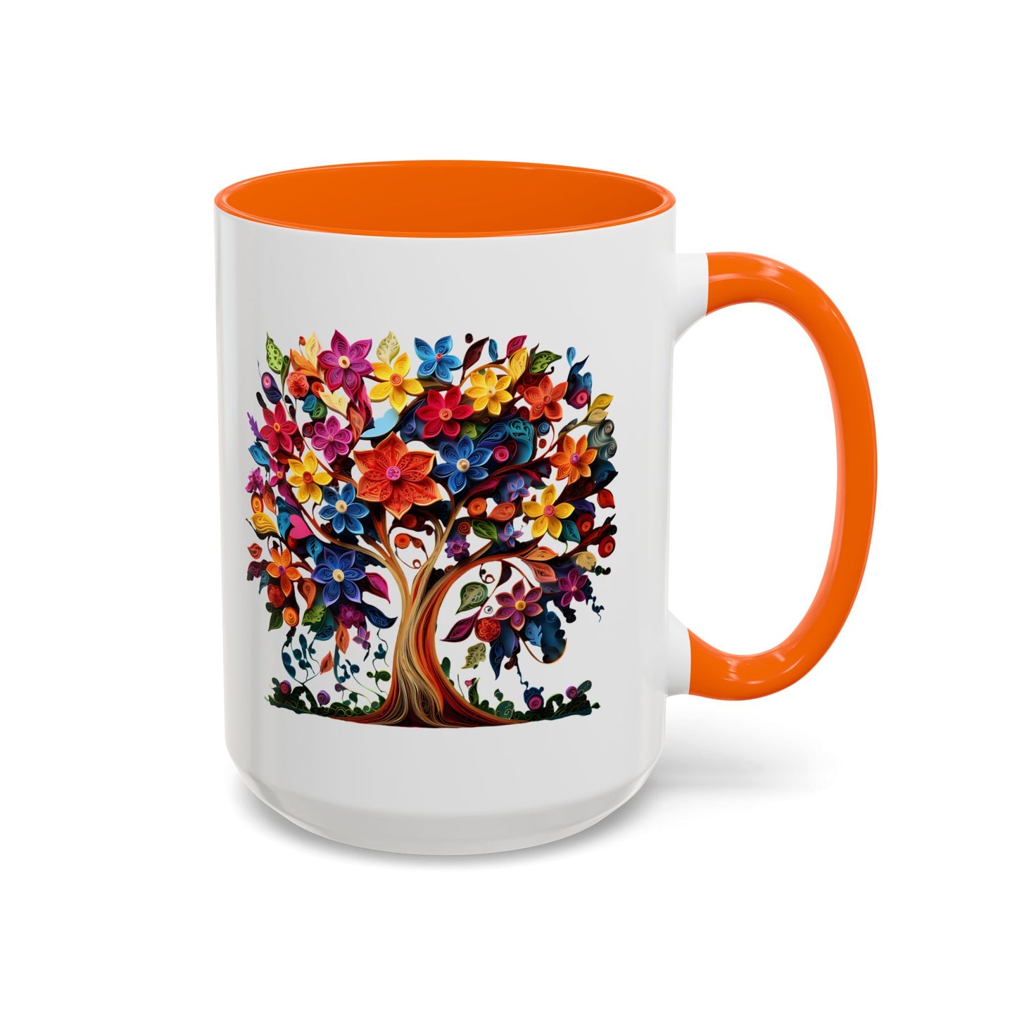 Tree of Life Ceramic Mug Coffee Mug (11, 15oz)