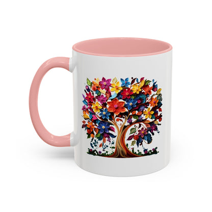 Tree of Life Ceramic Mug Coffee Mug (11, 15oz)