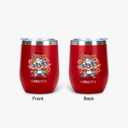 The Crazy Grandma Everyone Warned You About - Insulated Tumbler - Tumbler World