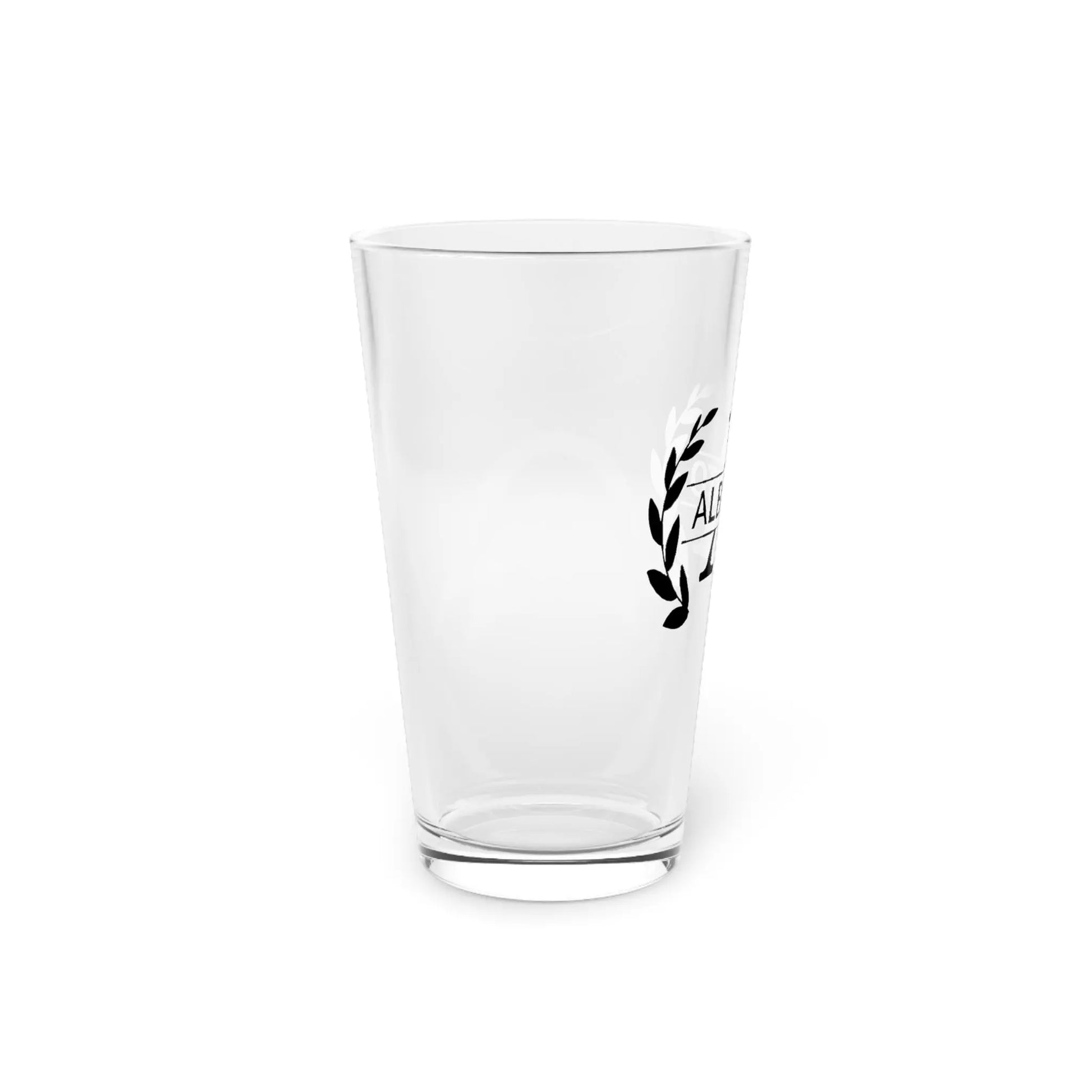 Personalized 16oz Pint Glass - Custom Initial and Name - Tumbler World