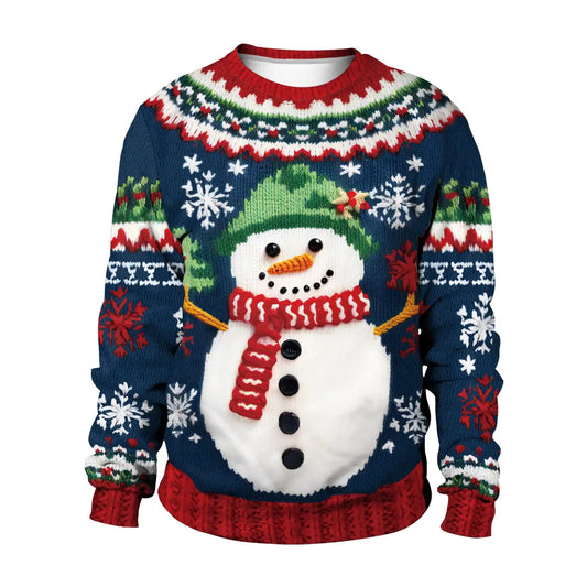 Unisex Christmas Ugly Sweater - Three Festive Designs - Tumbler World