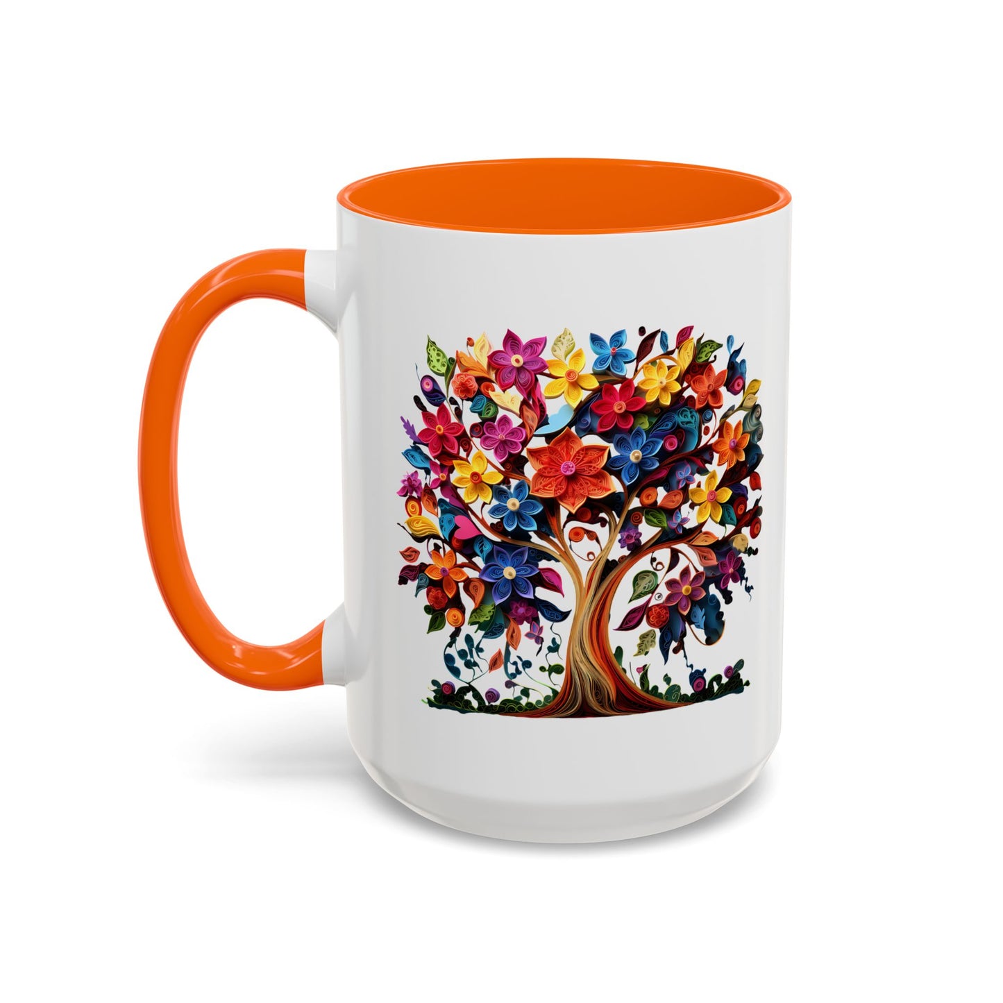 Tree of Life Ceramic Mug Coffee Mug (11, 15oz)