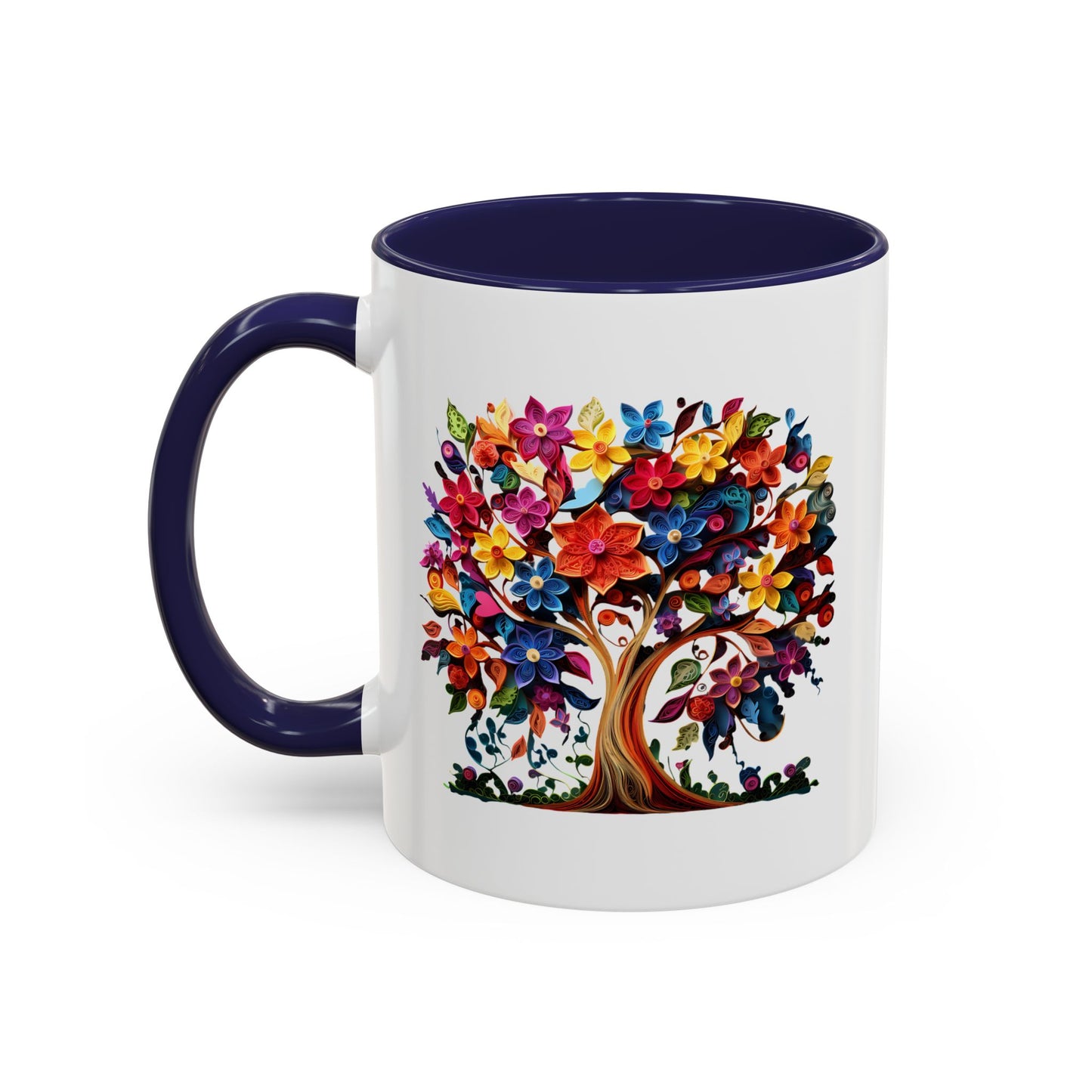 Tree of Life Ceramic Mug Coffee Mug (11, 15oz)