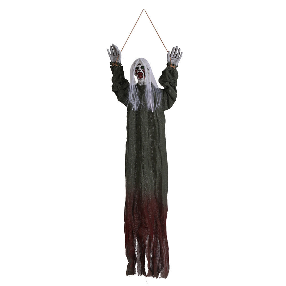 Halloween Decoration Hanging Ghost Haunted House Secret Room Layout Props - Tumbler World