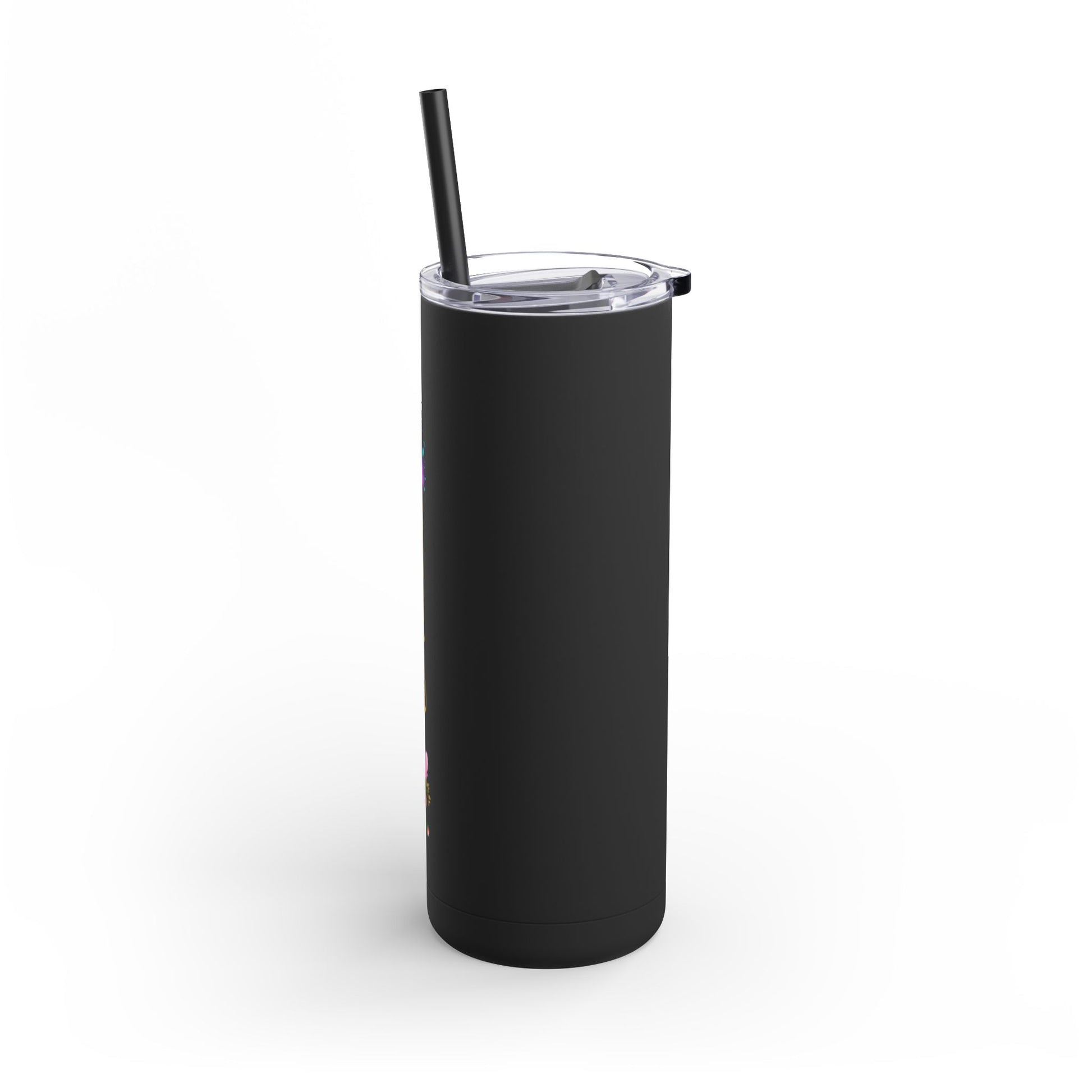 Personalized Skinny Tumbler with straw 20oz - Tumbler World