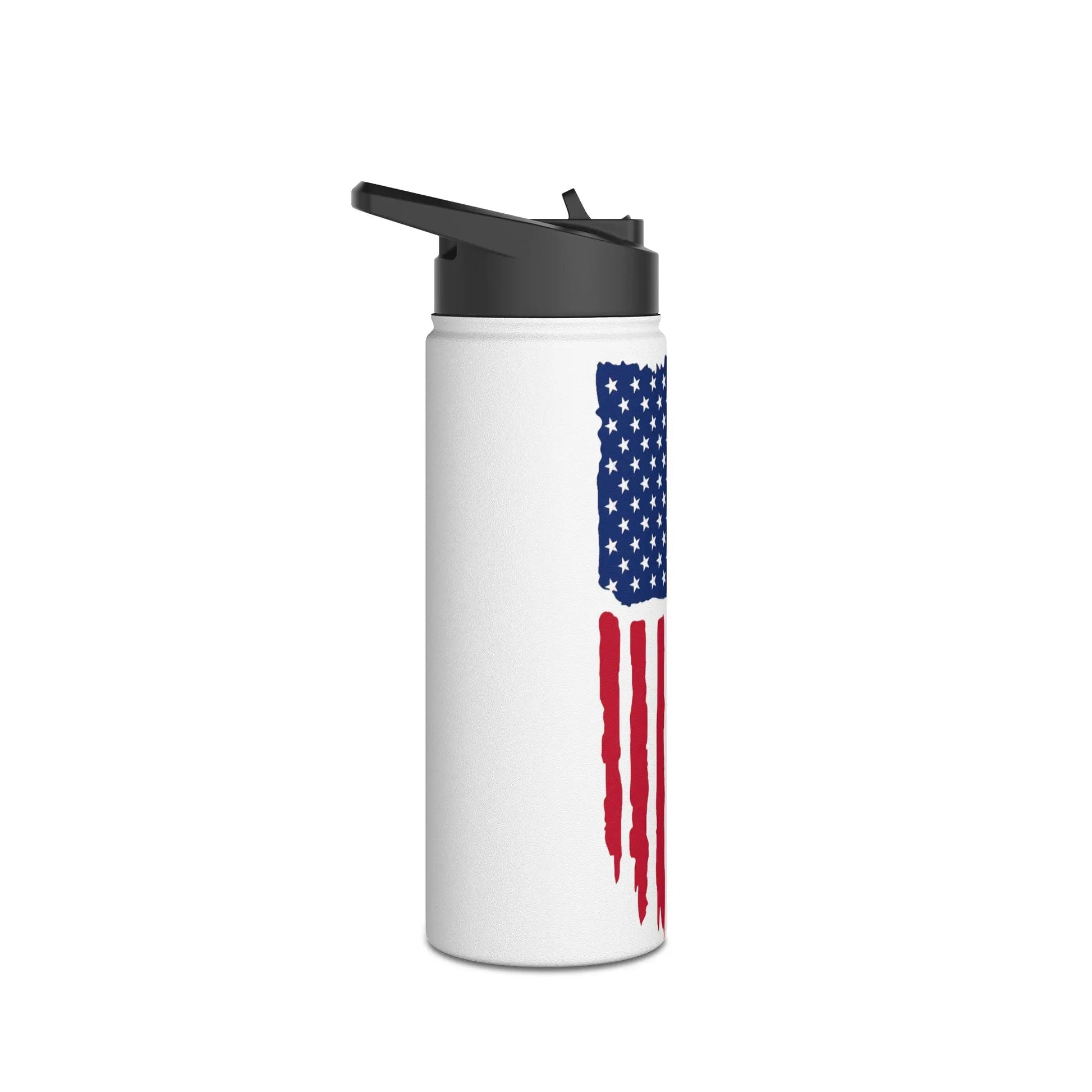 Veteran American Flag Stainless Steel Water Bottle - Tumbler World