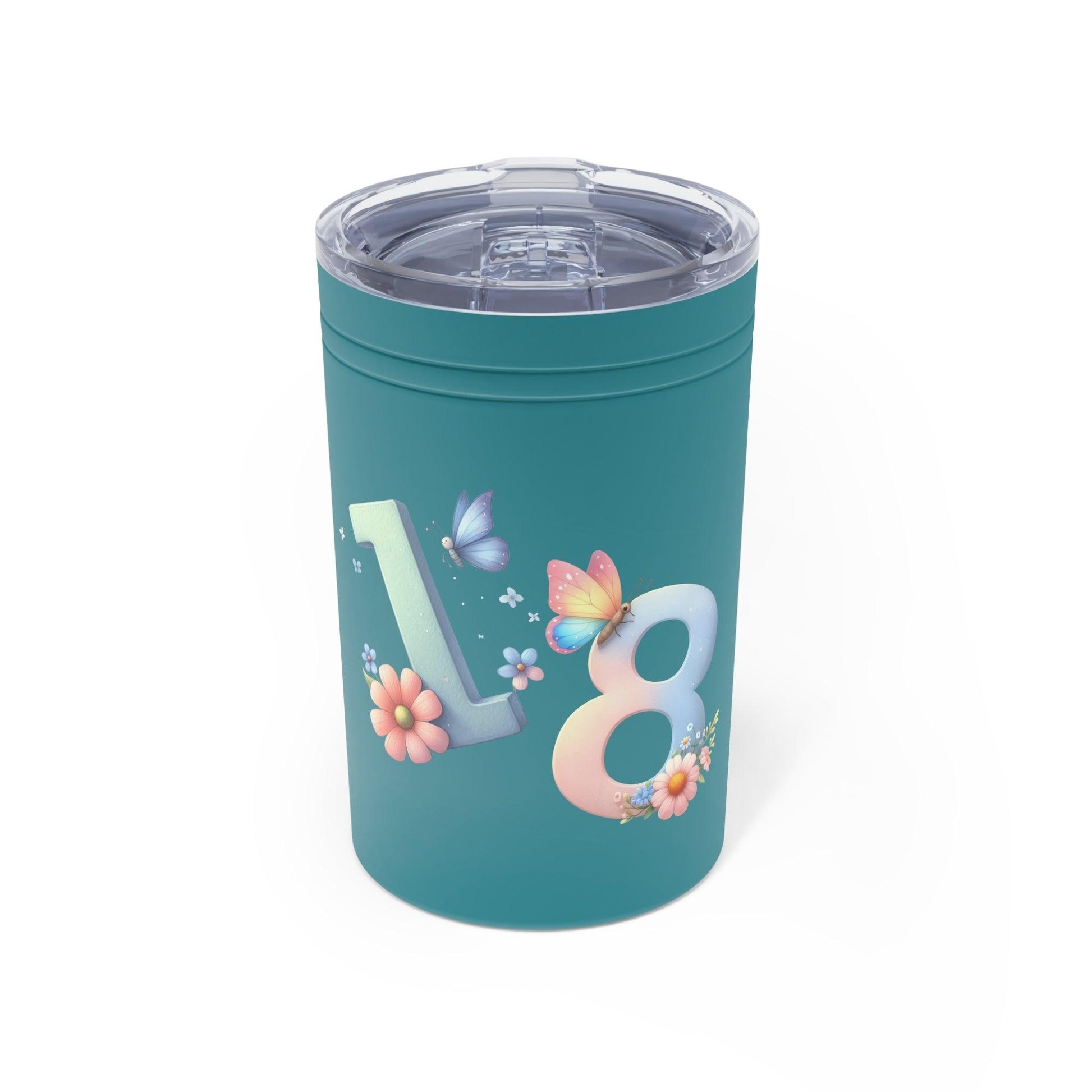 Custom Tumbler 11oz - Personalized Age Design - Tumbler World