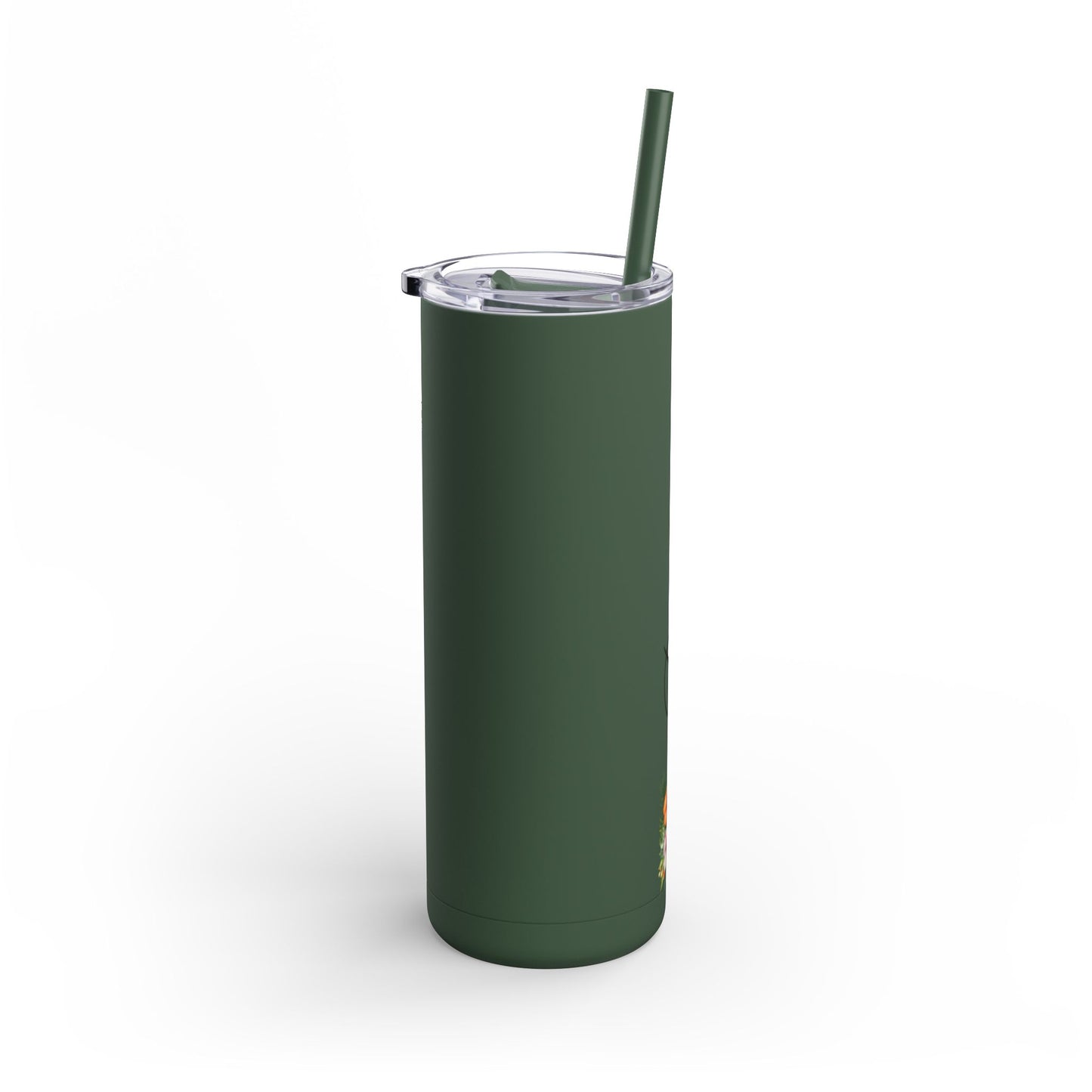 Personalized Skinny Tumbler with straw 20oz Mug Tumbler World 