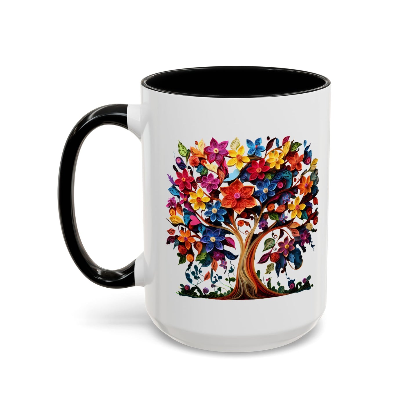 Tree of Life Ceramic Mug Coffee Mug (11, 15oz)