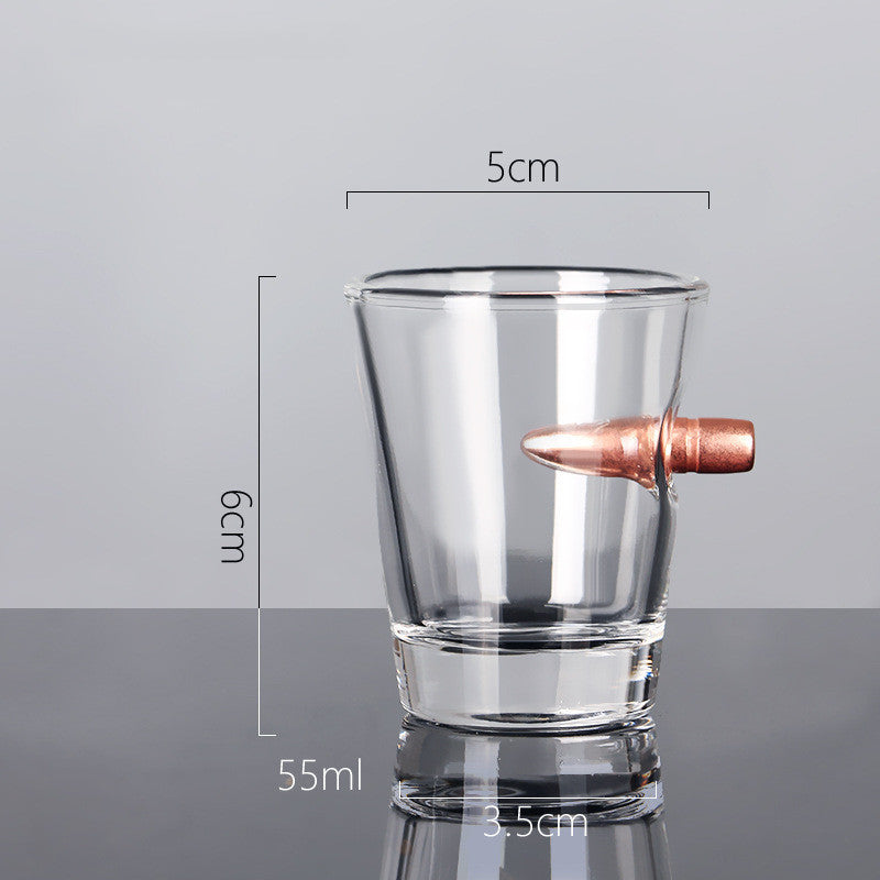 Glass Bullet - Whiskey Wine Glass - Tumbler World