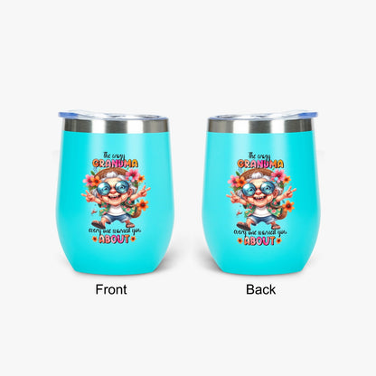 The Crazy Grandma Everyone Warned You About - Insulated Tumbler - Tumbler World