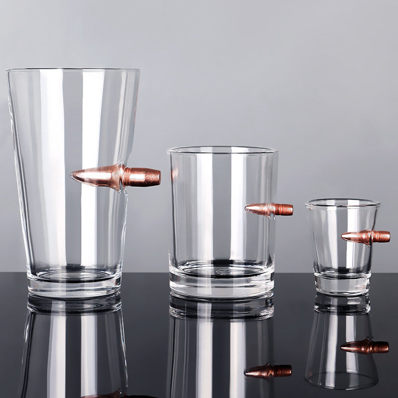 Glass Bullet - Whiskey Wine Glass - Tumbler World