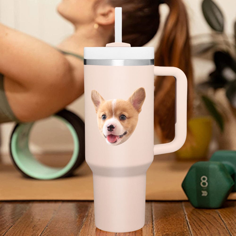 custom face tumbler 40oz