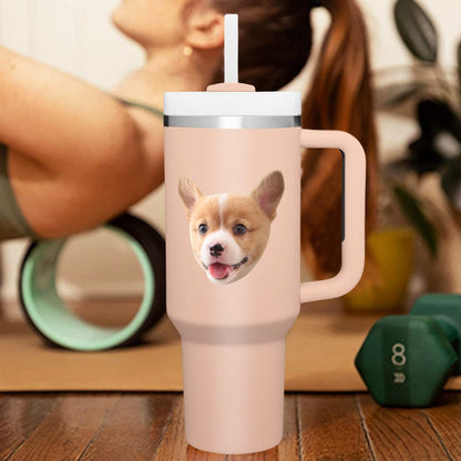 custom face tumbler 40oz