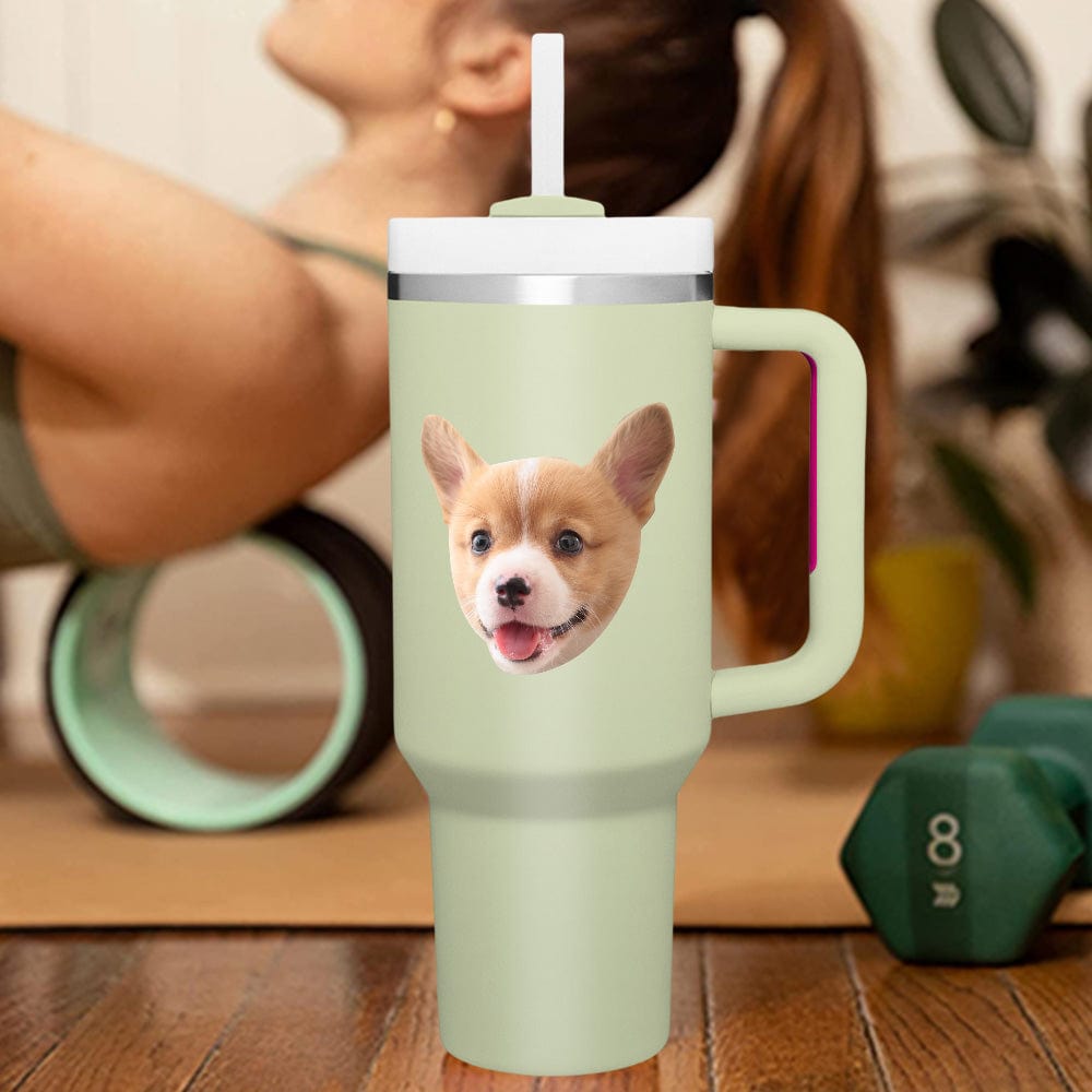 custom face tumbler 40oz