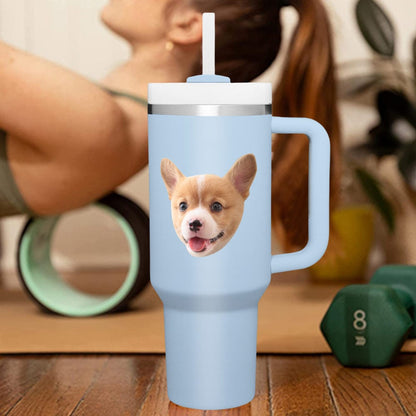 custom face tumbler 40oz