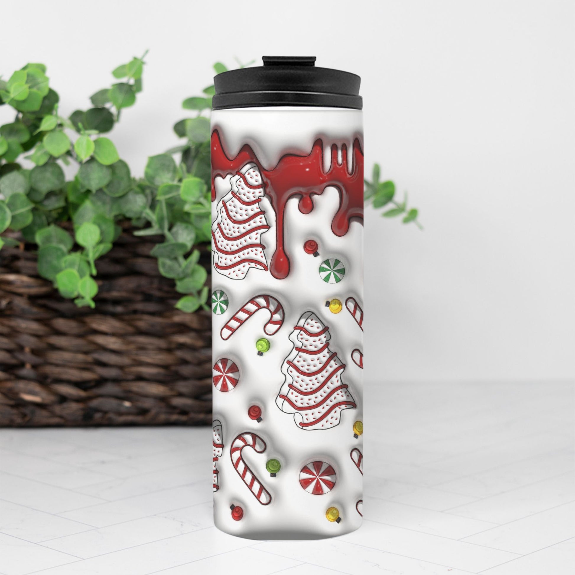 Christmas Thermal Tumbler 16oz